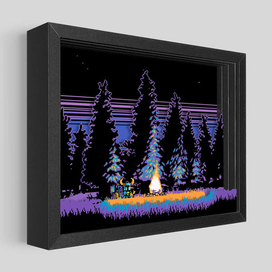Shovel Knight Shadowbox Art