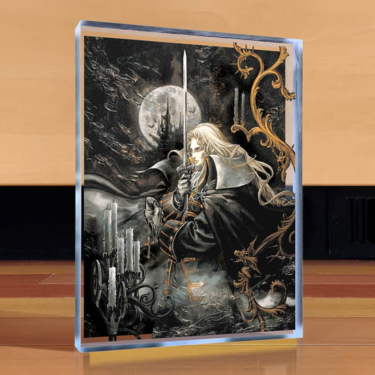 Castlevania SOTN Alucard Portrait Desktop Art