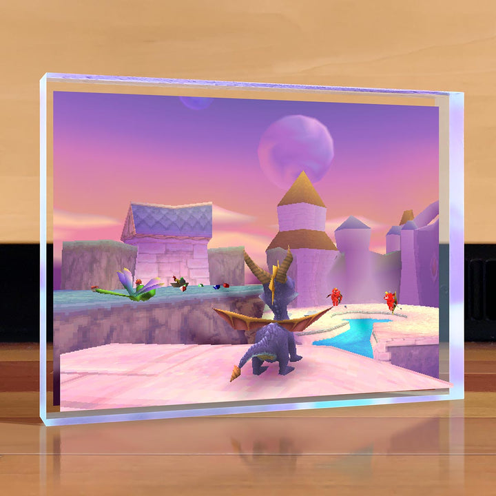 Spyro Lofty Castle Desktop Art