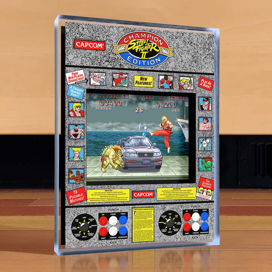 Street Fighter Bonus Stage Desktop Art