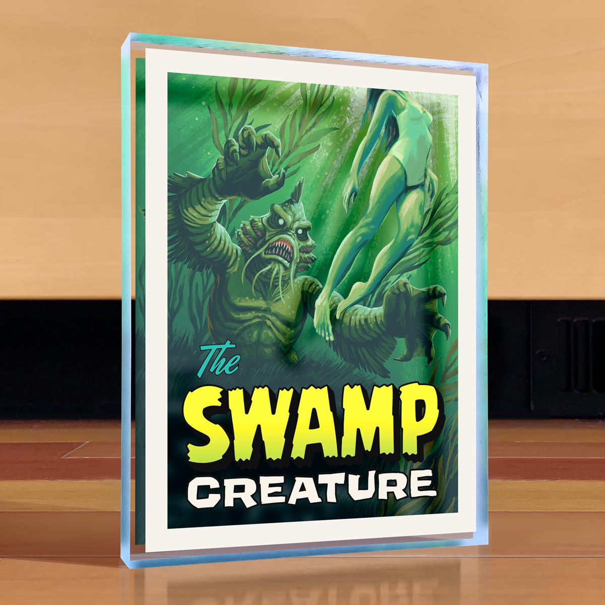 Swamp Creature Desktop Art