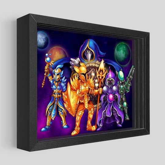Terraria Lunar Event Shadowbox Art