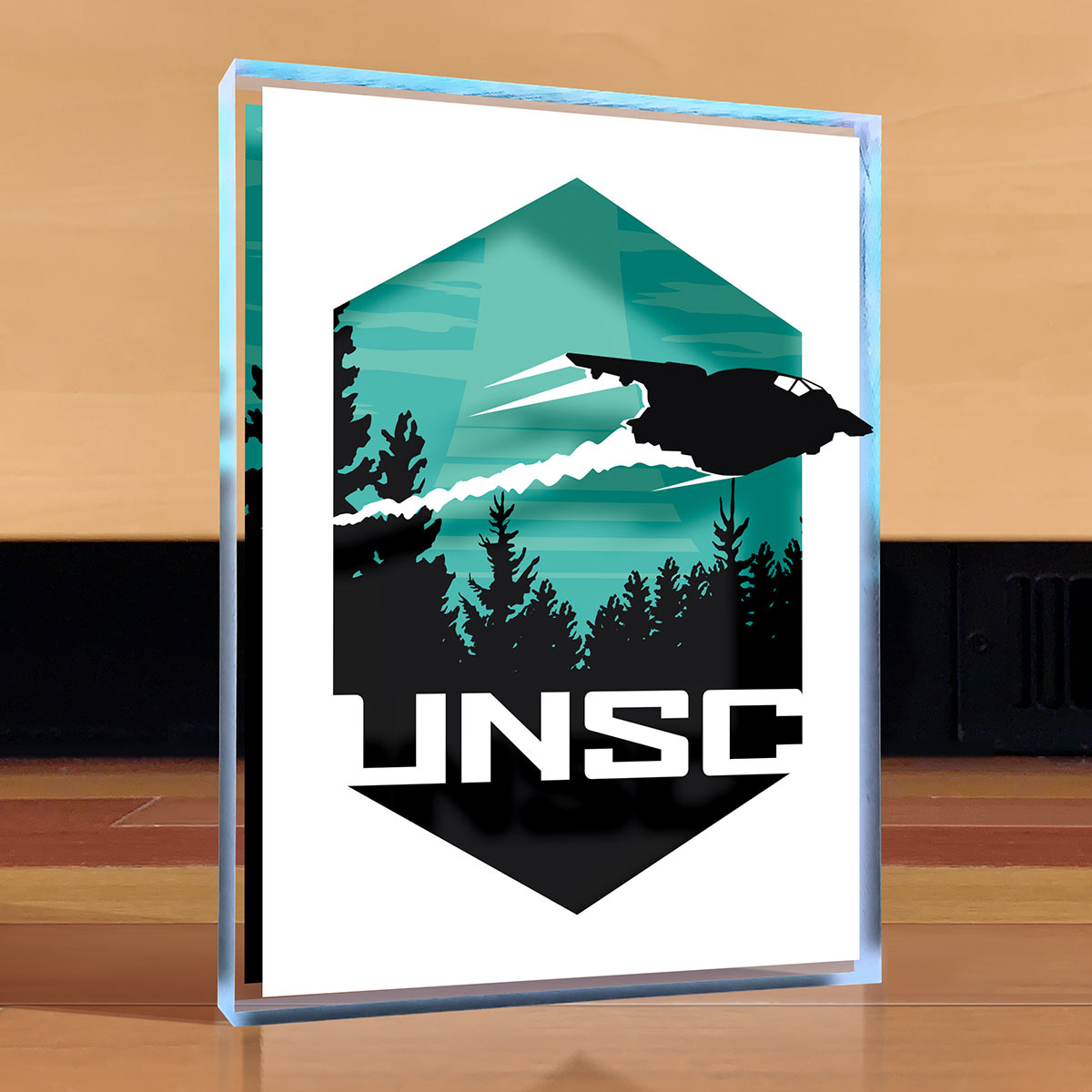Halo 4 Unsc Logo Greg Cox Halo 4 // UNSC Airlock